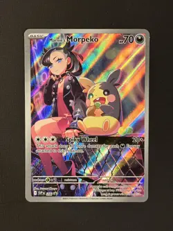 Marnie's Morpeko - SVP206 - Pokemon Scarlet & Violet Promo Holo NM - Image 1