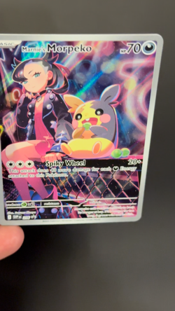 Marnie's Morpeko - SVP206 - Pokemon Scarlet & Violet Promo Holo NM - Image 2