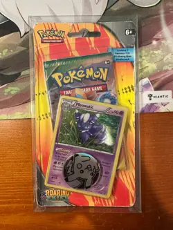 POKEMON XY Roaring Skies BLISTER CHECKLANE BOOSTER PACK -- Meowstic Cosmos Promo - Image 1
