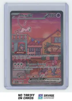 2023 Pokemon Scarlet&Violet Black Star Promo Mew EX #053 - Image 1