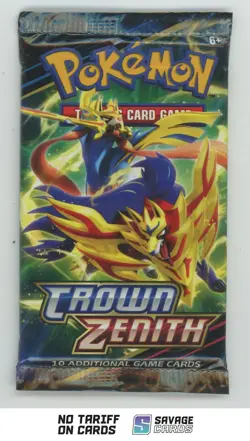 2023 Pokemon Crown Zenith Booster Pack Sealed - Image 1