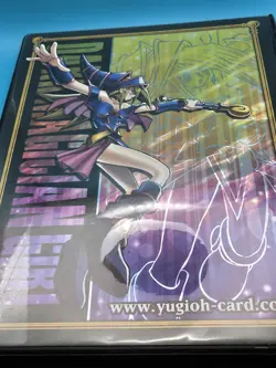 Yu-Gi-Oh Dark Magician Girl 9 pocket Duelist portfolio binder hold 180 Empty - Image 3