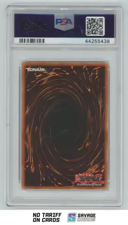 2002 Yu-Gi-Oh Legend/Blue Eyes 1st Edition M-Warrior #2 PSA 10 #LOB-077 - Image 2