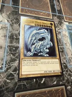 YUGIOH Blue-Eyes White Dragon OP28-EN001 Ultimate Rare NM 🚚💨&🔍 Pack Fresh🤩 - Image 3