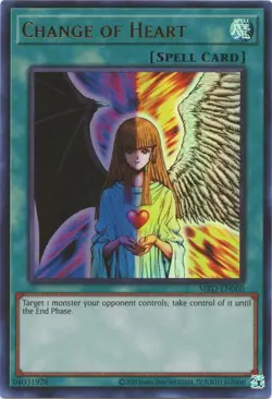 Yu-Gi-Oh! Change of Heart MRD-EN060 Ultra Rare 25th Anniversary - Image 1