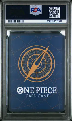 2023 ONE PIECE OP02-PARAMOUNT WAR ALTERNATE ART #036 NAMI PSA 10 - Image 2