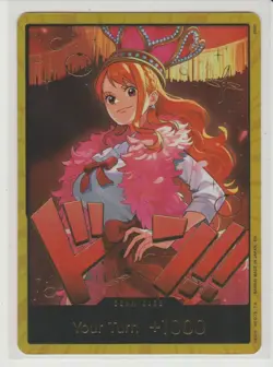 DON!! Card - Nami - Gold One Piece Card EB-03 - Image 1