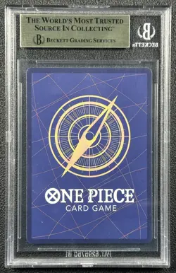 A FIST OF DIVINE SPEED BGS 10 PRISTINE 2025 ONE PIECE #OP11-080 GEAR TWO ALT ART - Image 2