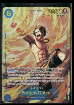 One Piece Carrying On His Will Portgas. D. Ace OP13-119 SEC - Image 1