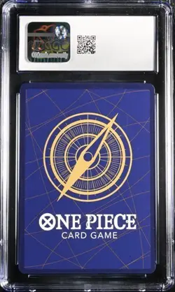 CGC 10 One Piece Chinese Card Game Exclusive 3rd Anniversary Nami OP11-054 SR - Image 2