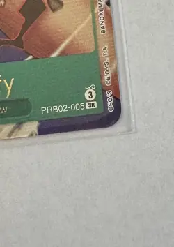 Red Bull Double Don!! WINNER GOLD FOIL PRB02-005 Monkey D. Luffy One Piece TCG - Image 4