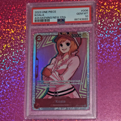PSA 10 2023 ONE PIECE OP05 EN KOALA #006 GEM MINT SUPER RARE - Image 4