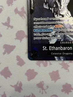St. Ethanbaron V. Nusjuro Alt Art OP13-080 Carrying On His Will One Piece TCG - Image 5