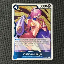 Vinsmoke Reiju OP11-047 One Piece Fist of Divine Speed English Near Mint - Image 1