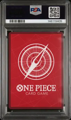 2025 ONE PIECE OP11-A FIST OF DIVINE SPEED ALTERNATE ART MONKEY D. LUFFY PSA 10 - Image 2