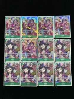 2025 One Piece TCG S-Chinese Tashigi Smoker SR Super Rare Holo Lot*12 LU57 - Image 1