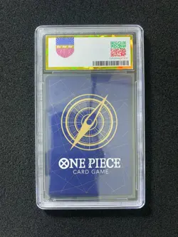 2025 One Piece TCG S-Chinese OP07-033 UC Monkey .D. Luffy Holo PGS 10 LU57 - Image 2