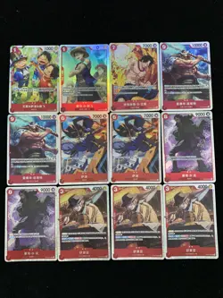 2024 One Piece TCG Chinese Monkey D. Luffy Sabo #OP05-007 SR Lot*12 LU57 - Image 1