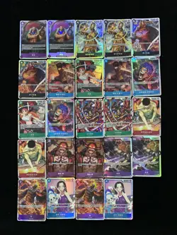 2025 One Piece TCG S-Chinese Nami Monkey D. Luffy Roronoa Zoro SR Lot*24 LU57 - Image 1