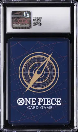 2025 ONE PIECE A FIST OF DIVINE SPEED RARE ALTERNATE ART ZEUS CGC 10 GEM MINT - Image 2