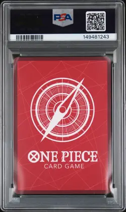 2025 ONE PIECE PROMOS DODGERS X ONE PIECE NIGHT #010 MONKEY D. LUFFY PSA 10 - Image 2