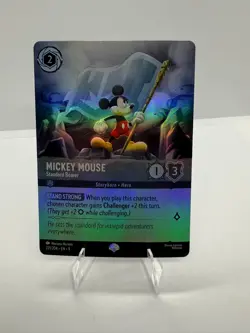 Disney Lorcana Fabled Foil Mickey Mouse Standard Bearer Epic 221/204 - Image 2
