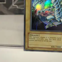 Yugioh Card | Blue-Eyes White Dragon Ultra Rare | JMP-001 - Image 2