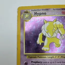 Pokemon TCG Hypno Fossil Holo Unlimited Rare Card 8/62 HP/DMG - Image 3