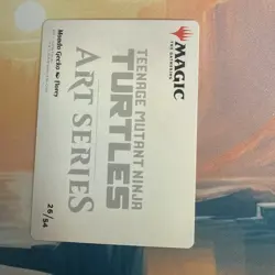 Mondo Gecko 26/54 - Art Series - Teenage Mutant Ninja Turtles MTG - Art Card NM - Image 4