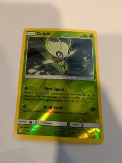 Celebi 4/236 SM Unified Minds Reverse Pokemon Holo Foil - Image 1