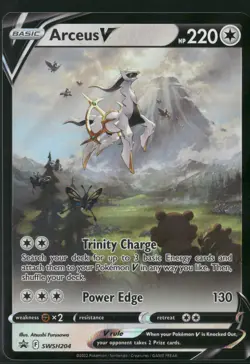 Arceus V Promo SWSH: Sword & Shield Promo Cards SWSH204 NM - Image 1