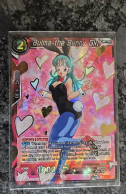 Dragon Ball Super Card Game, Bulma the Bunny Girl Holo BT10-011 SR 2022 - Image 1
