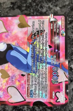 Dragon Ball Super Card Game, Bulma the Bunny Girl Holo BT10-011 SR 2022 - Image 3