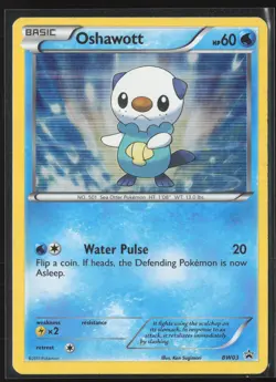 Oshawott - Promo Black and White Promos BW03 HP Pokemon Card - Image 1