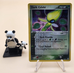 Dark Celebi 4/101 Reverse Holo Rare Hidden Legends Pokemon Card - Image 1