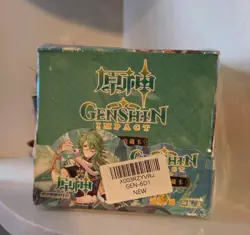 Genshin Impact Chinese Booster Sealed Collectible Card Game Box GEN-6D1 - Image 1
