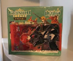 Genshin Impact Chinese Booster Sealed Collectible Card Game Box GEN-6D1 - Image 4
