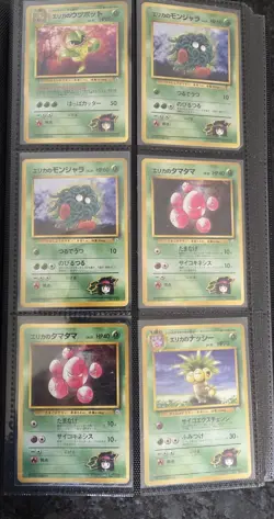 Pokemon TCG Gym Leader Erika 13 Card Vintage Lot - Image 1
