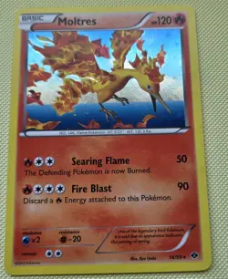 Moltres - 14/99 - Pokemon Next Destinies Black & White Holo Rare Card NM - Image 1