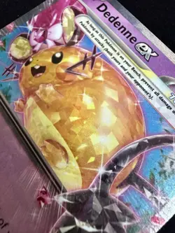Dedenne ex 093/193 Paldea Evolved SV02 Double Rare Holo Pokemon Card NM - Image 4