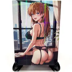 Neon Genesis Evangelion Asuka Langley Soryu Sexy Anime Waifu Goddess Story Card - Image 2