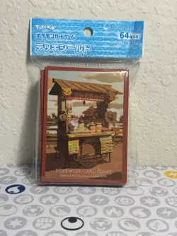 Pokemon Center Card Sleeves - Darumaka Swirlix 64 Count - Image 1