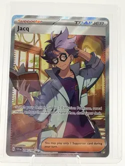 Pokemon TCG Scarlet & Violet Base Set Ultra Rare Card Jacq 236/198 NM Condition - Image 1