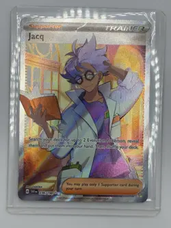 Pokemon TCG Scarlet & Violet Base Set Ultra Rare Card Jacq 236/198 NM Condition - Image 3