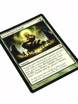 MTG Green Sun's Zenith - Mirrodin Besieged - Image 3