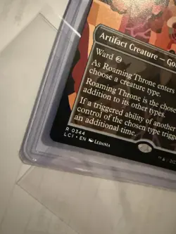 Roaming Throne (Borderless) The Lost Caverns of Ixalan Regular - Image 2