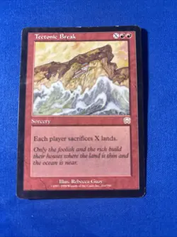 TECTONIC BREAK LP- Mercadian Masques mtg Magic fast shipping - Image 1