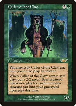 Caller of the Claw [Legions] Magic MTG - Image 1