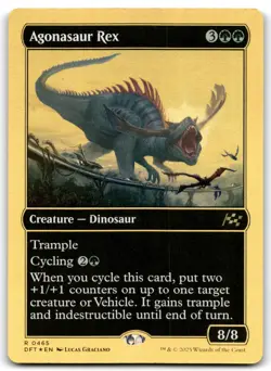 Agonasaur Rex (First-Place Foil) #465 Aetherdrift - Image 1