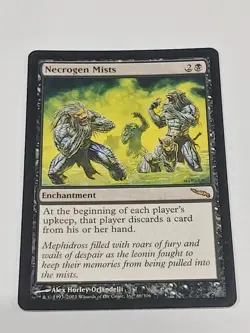 MTG Necrogen Mists - Mirrodin - Image 1